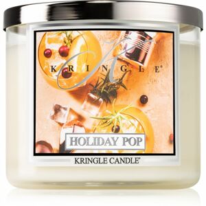 Kringle Candle Holiday Pop vonná sviečka 411 g