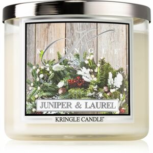 Kringle Candle Juniper & Laurel vonná sviečka 411 g