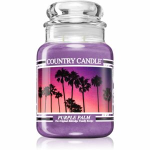 Country Candle Purple Palm vonná sviečka 680 g