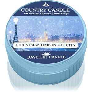 Country Candle Christmas Time In The City čajová sviečka 42 g