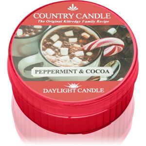 Country Candle Peppermint & Cocoa čajová sviečka 42 g