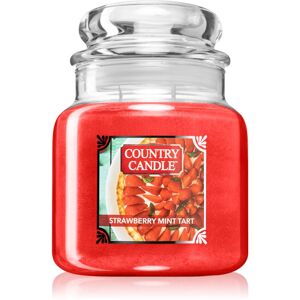 Country Candle Strawberry Mint Tart vonná sviečka 453 g