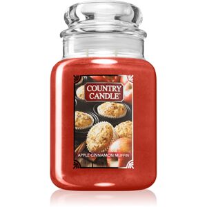 Country Candle Apple Cinnamon Muffin vonná sviečka 680 g