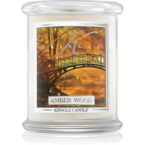 Kringle Candle Amber Wood vonná sviečka 411 g