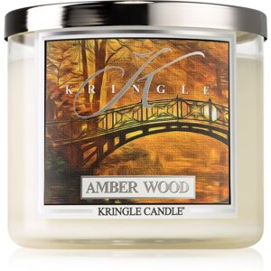 Kringle Candle Amber Wood vonná sviečka I. 396,9 g