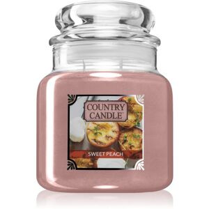 Country Candle Sweet Peach vonná sviečka 453 g
