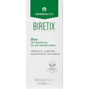 Biretix Treat Duo Anti-Blemish Gel korekčná obnovujúca antirecidívna starostlivosť proti nedokonalostiam pleti a stopám po akné 30 ml