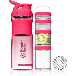 Blender Bottle Sport Mixer® GoStak darčeková sada Pink (pre športovcov) farba