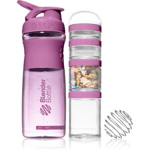 Blender Bottle Sport Mixer® GoStak darčeková sada pre športovcov farba Purple 820 ml