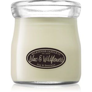 Milkhouse Candle Co. Creamery Lilac & Wildflowers vonná sviečka Cream Jar 142 g