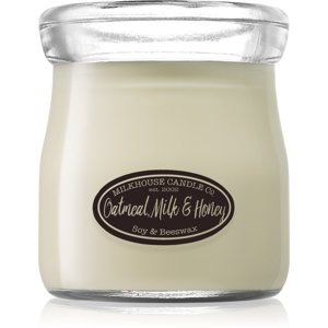 Milkhouse Candle Co. Creamery Oatmeal, Milk & Honey vonná sviečka Cream Jar 142 g