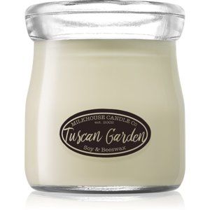 Milkhouse Candle Co. Creamery Tuscan Garden vonná sviečka Cream Jar 142 g