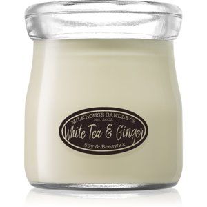 Milkhouse Candle Co. Creamery White Tea & Ginger vonná sviečka Cream Jar 142 g