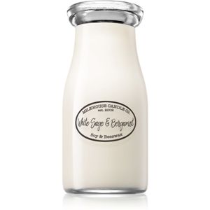 Milkhouse Candle Co. Creamery White Sage & Bergamot vonná sviečka Milkbottle 227 g