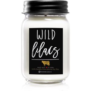 Milkhouse Candle Co. Farmhouse Wild Lilacs vonná sviečka Mason Jar 368 g