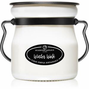Milkhouse Candle Co. Creamery Winter Walk vonná sviečka Cream Jar 142 g
