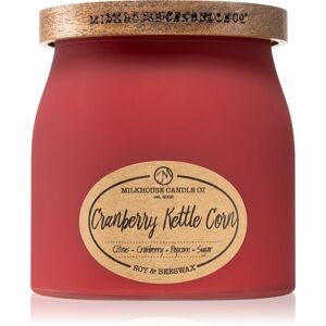 Milkhouse Candle Co. Sentiments Cranberry Kettle Corn vonná sviečka 454 g