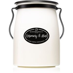 Milkhouse Candle Co. Creamery Rosemary & Mint vonná sviečka Butter Jar 624 g