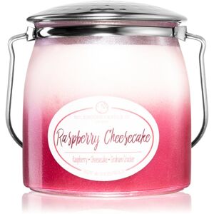 Milkhouse Candle Co. Creamery Raspberry Cheesecake vonná sviečka Butter Jar 454 g