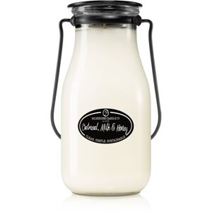 Milkhouse Candle Co. Creamery Oatmeal, Milk & Honey vonná sviečka Milkbottle 397 g