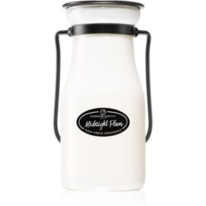 Milkhouse Candle Co. Creamery Midnight Plum vonná sviečka Milkbottle 227 g