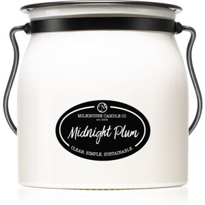 Milkhouse Candle Co. Creamery Midnight Plum vonná sviečka Butter Jar 454 g