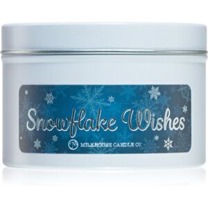Milkhouse Candle Co. Christmas Snowflake Wishes vonná sviečka v plechu 141 g