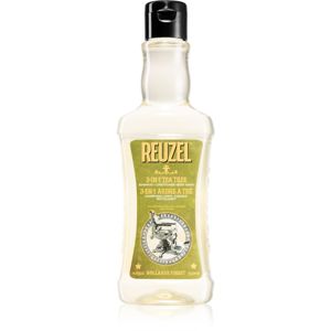 Reuzel Tea Tree 3 v 1 šampón, kondicionér a sprchový gél pre mužov 350 ml
