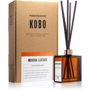 KOBO Woodblock Modena Leather aróma difúzor s náplňou 226 ml