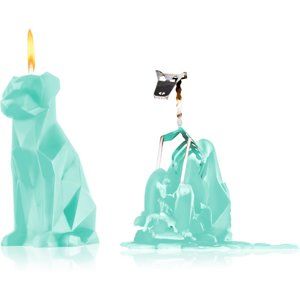 54 Celsius PyroPet VOFFI (Dog) dekoratívna sviečka mint 18 cm