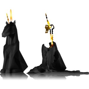 54 Celsius PyroPet EINAR (Unicorn) dekoratívna sviečka Black I. 20.3 cm