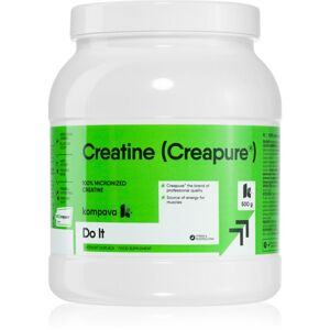 Kompava Creatine Creapure podpora správneho fungovania organizmu vegan 500 g