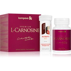 Kompava Premium L-Carnosine + AF kapsuly proti príznakom starnutia 60 cps