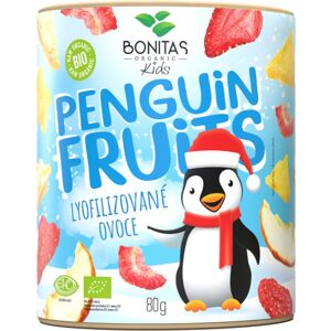 Bonitas Penguin Fruits BIO Mix ovocia sušeného mrazom mrazom sušené ovocie 80 g