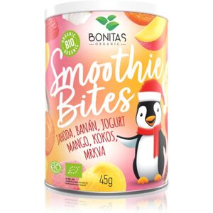 Bonitas Smoothie Bites BIO mrazom sušené ovocie v BIO kvalite 45 g