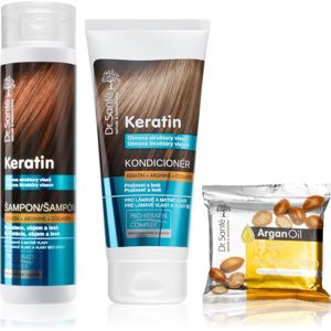 Dr. Santé Keratin výhodné balenie (pre lámavé a namáhané vlasy)