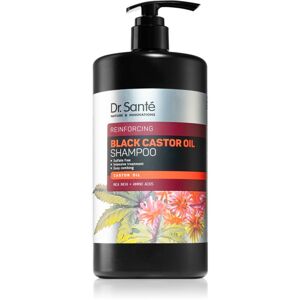 Dr. Santé Black Castor Oil posilňujúci šampón pre šetrné umývanie 1000 ml