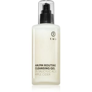 Two Cosmetics AM/PM Routine Cleansing čistiaci gél s kyselinou salicylovou 200 ml