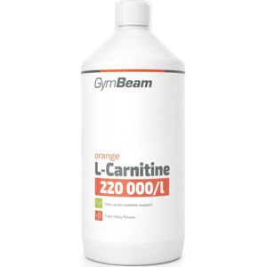 GymBeam Carnitine 220 000 mg/l spaľovač tukov príchuť Orange 1000 ml
