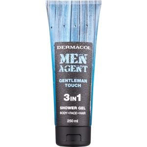 Dermacol Men Agent Gentleman Touch sprchový gél 3v1 250 ml