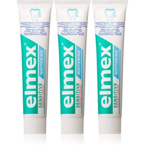 Elmex Sensitive Whitening pasta pre prirodzene biele zuby 3x75 ml