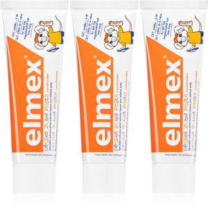 Elmex Caries Protection Kids zubná pasta pre deti 3 x 50 ml