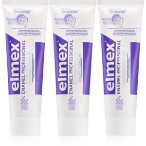 Elmex Opti-namel Seal & Strengthen zubná pasta chrániaci zubnú sklovinu 3x75 ml