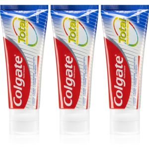 Colgate Total Whitening bieliaca zubná pasta 3 x 75 ml