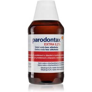Parodontax Extra 0,2% ústna voda proti zubnému povlaku a pre zdravé ďasná bez alkoholu 300 ml