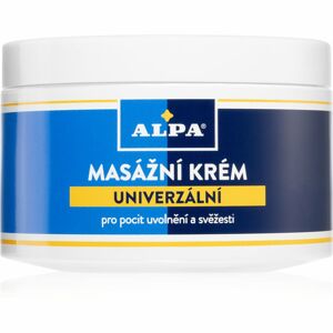 Alpa Masážny krém univerzálny masážny krém na regeneráciu svalov 250 ml