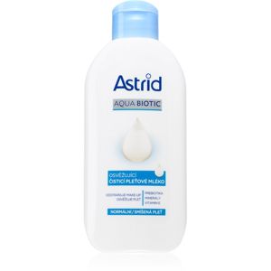 Astrid Aqua Biotic osviežujúce čistiace pleťové mlieko pre normálnu až zmiešanú pleť 200 ml