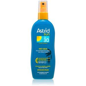 Astrid Sun Wet Skin transparentný sprej na opaľovanie SPF 30 150 ml
