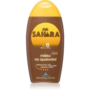 Sahara Sun ochranné mlieko urýchľujúce opálenie SPF 6 200 ml