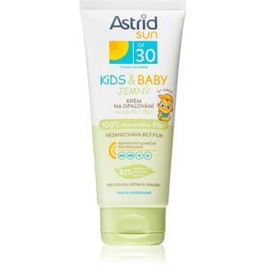 Astrid Sun Baby vodeodolný krém na opaľovanie pre batoľatá na tvár a telo 100 ml